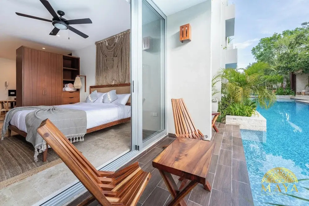 NHOA 101B 1BR Lux Pool access Aldea Zama