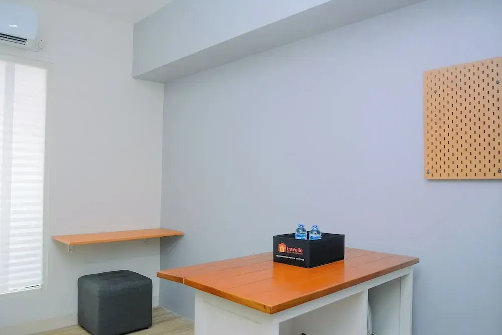 Comfort 1BR with Minimalist Design at Podomoro Golf View Apartment