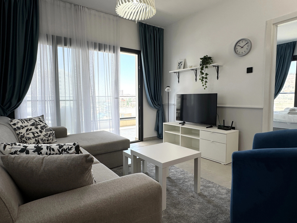 Апартаменты С видом на море Caesar Blue Sazbona 38 с 1 спальней