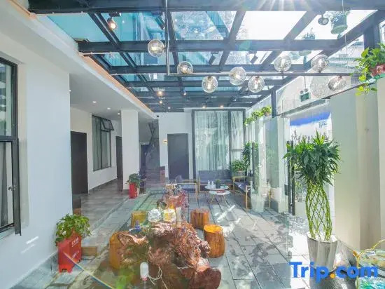 Haiyue Xiaozhu Free·Full Intelligent Black Light French Boyin Mountain Residence