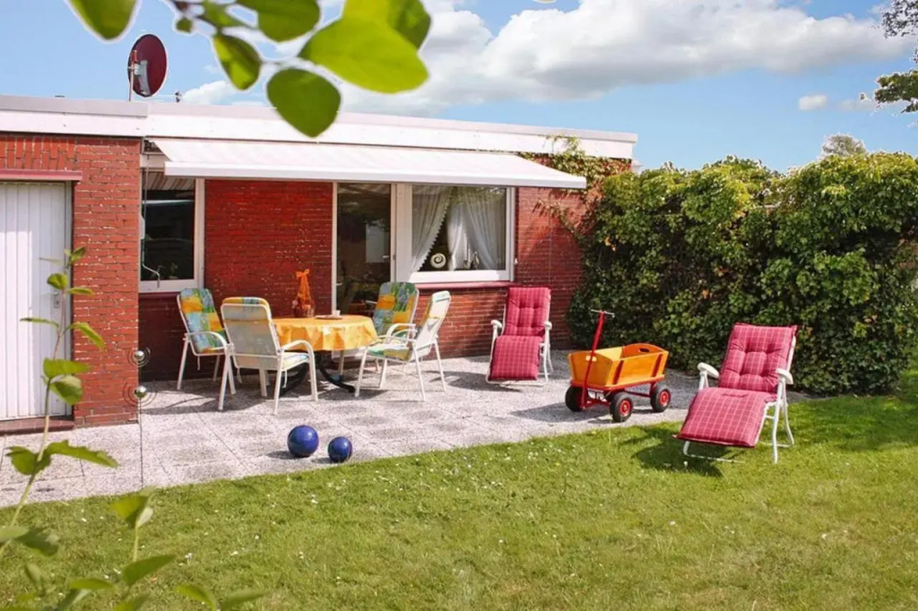Bungalow mit Kamin in Dornumersiel