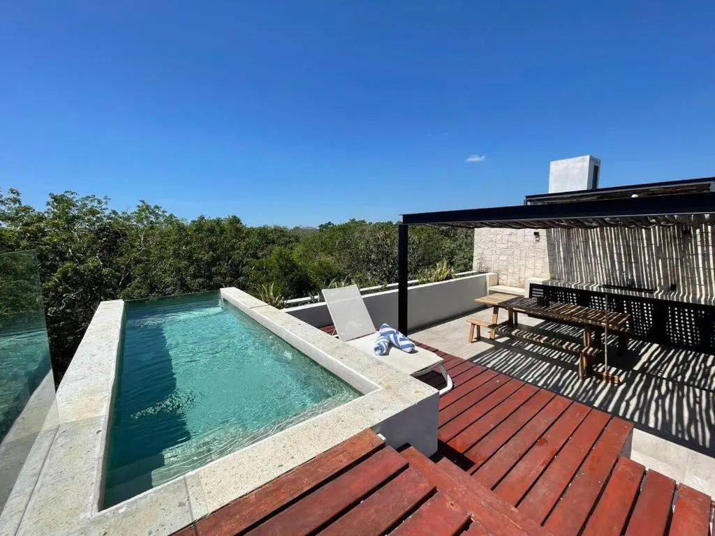 Magnificent Phenthouse Private pool Aldea Zama
