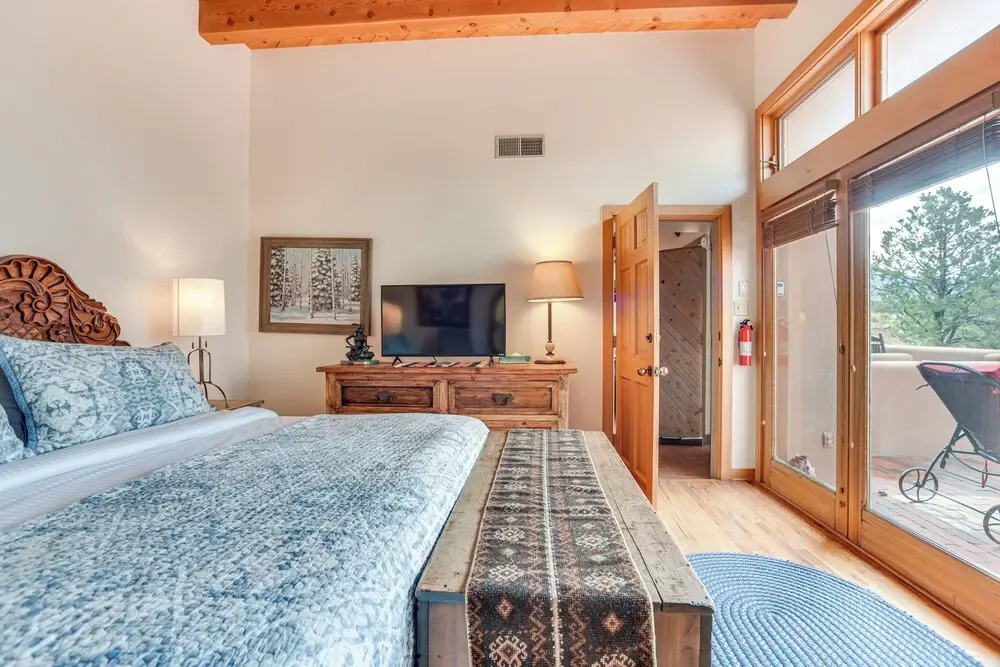 Heated Pool Access! Mtn-View Santa Fe Home, Patio