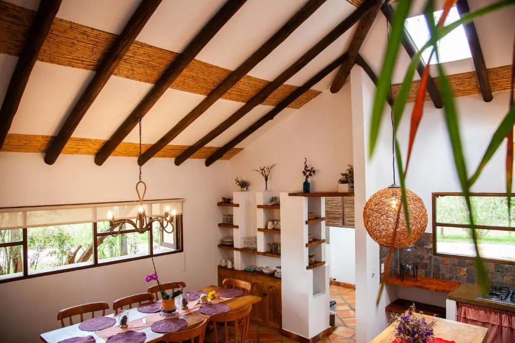 Clavellino House en Villa de Leyva - Tranquilidad y Naturaleza en Reserva Natural Urbana