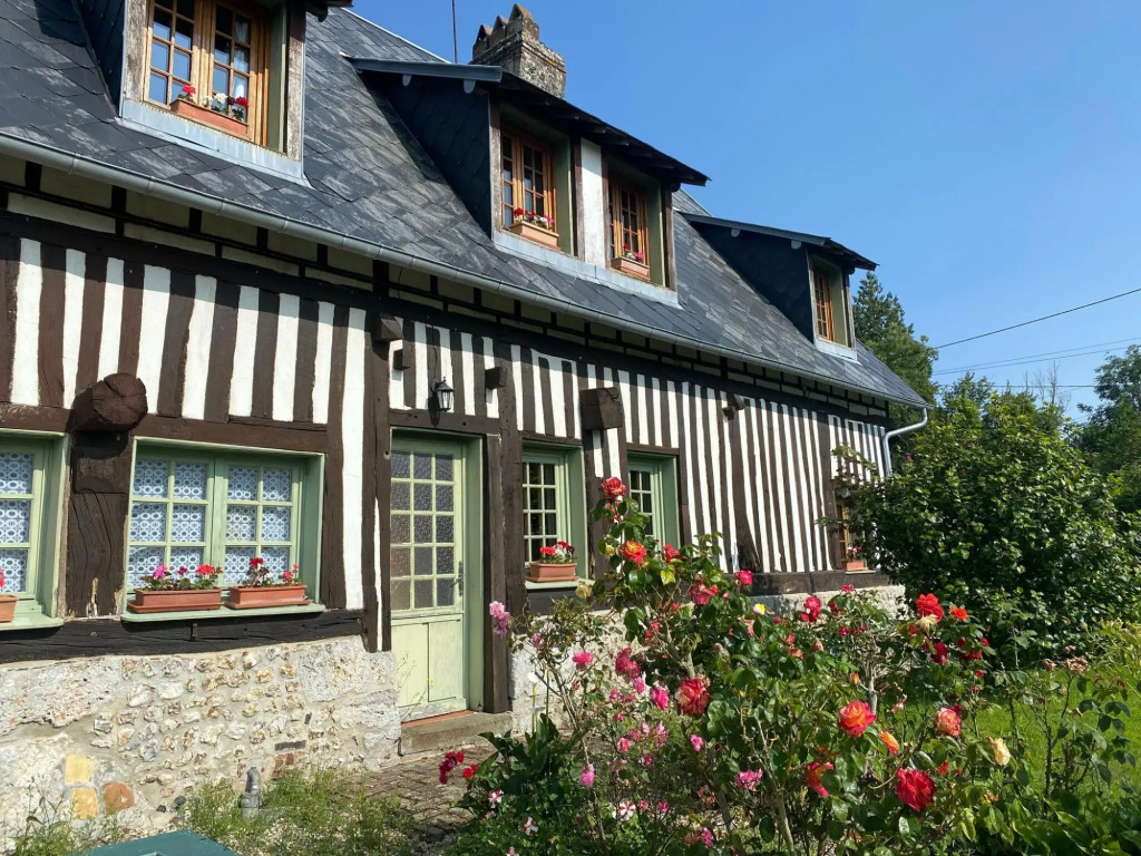 Lovely Norman Half-timbered House, Manneville La Raoult
