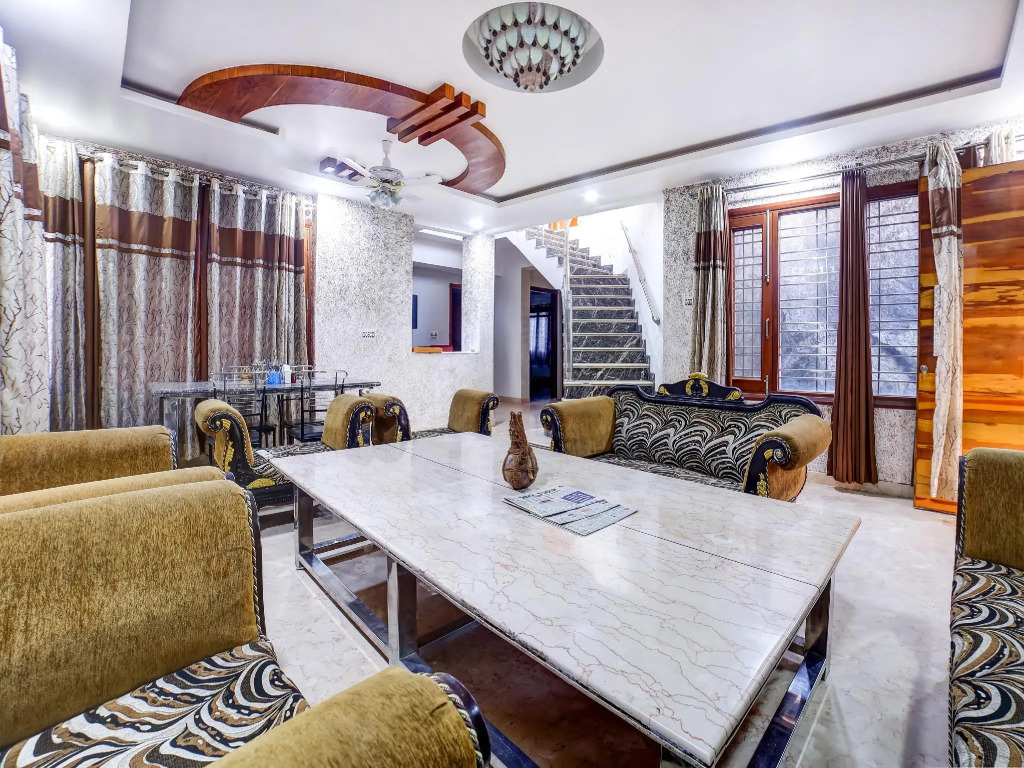 Belvilla 3BHK Modern Villa with Mini Waterfall and Lawn