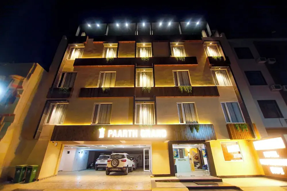 Treebo Premium Paarth Grand with Pure Veg Restaurant