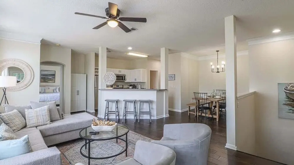 Legacy Villa 203 - 2 bedroom 2 bath with garage in a beachside neighborhood