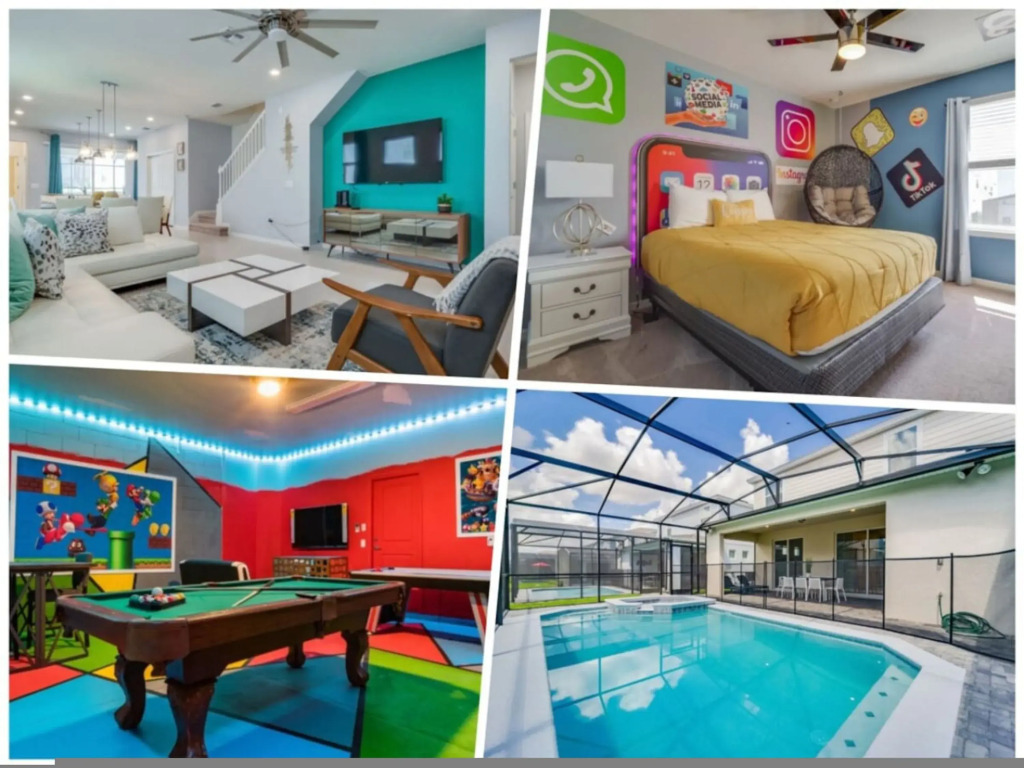 5 Bed Fun Themed Windsor Island Resort Getaway