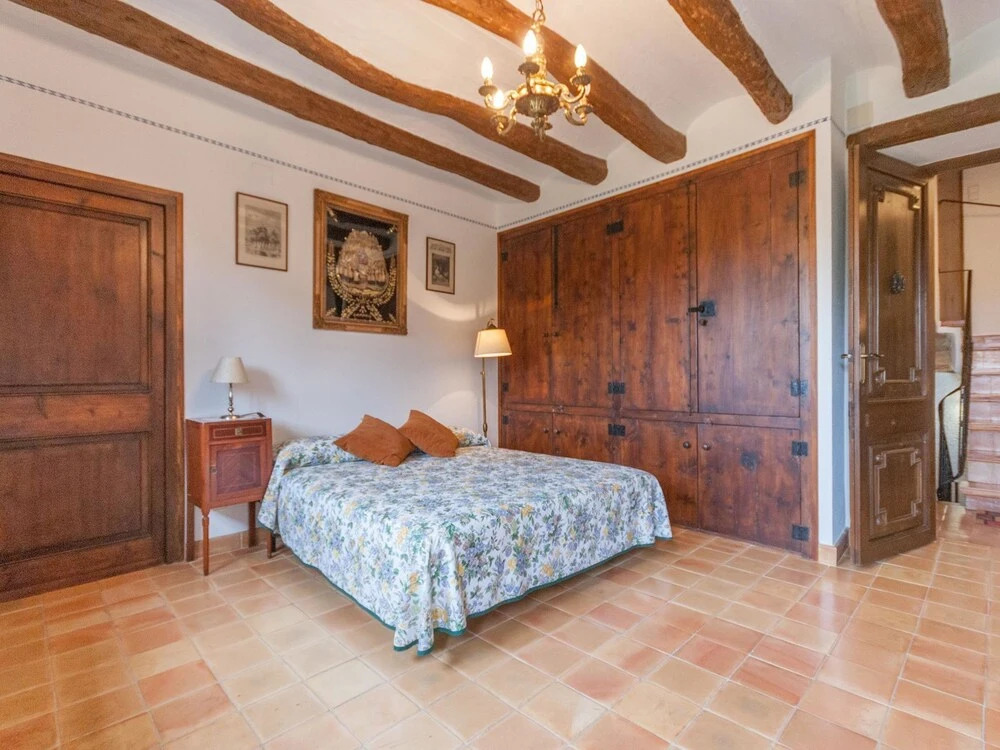 Lovely Holiday Home in Santa Oliva Spain With Garden