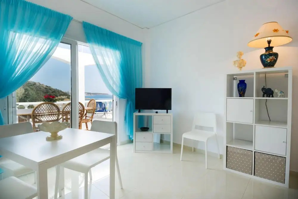 Apartment With 2 Bedrooms in Agios Nikolaos, With Wonderful sea View, Furnished Terrace and Wifi