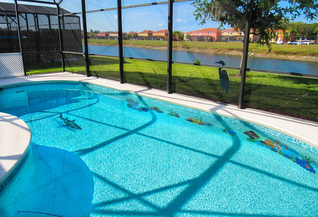 4-Bed Villa with Aquatic Themed Pool & Poolside TV, Kissimmee, US
