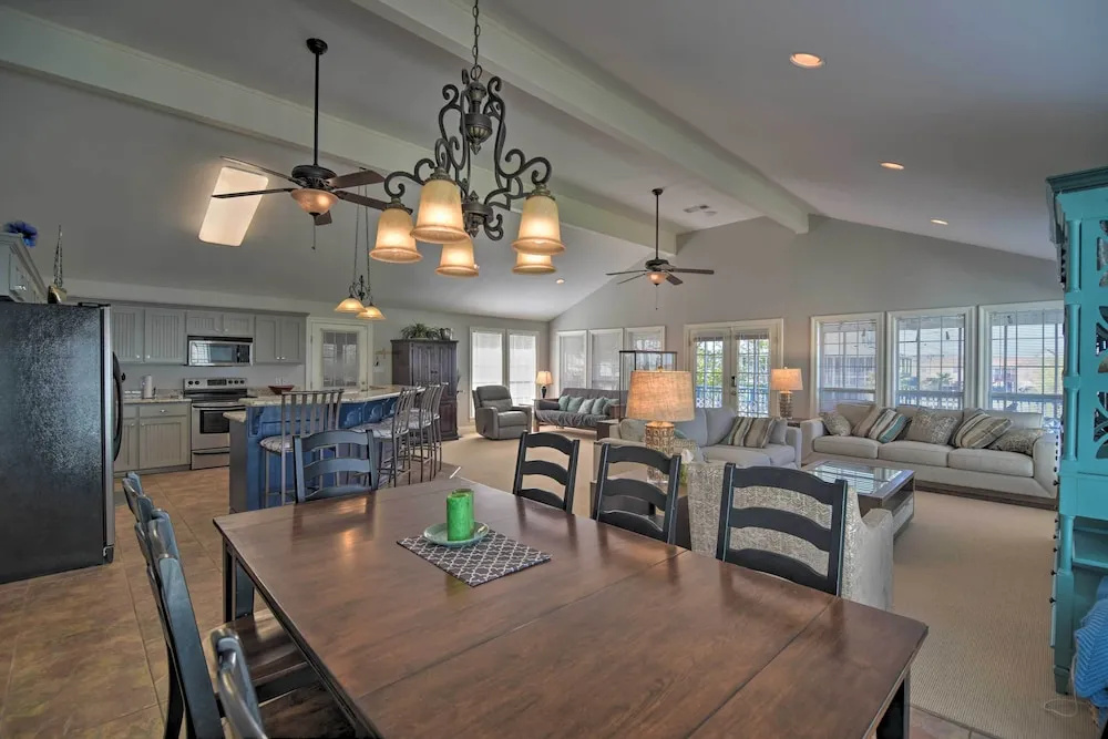 Fish at Canalfront Bay St Louis Home - Dock & Deck
