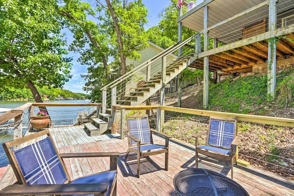 Waterfront Home w/ 3 Decks on Lake of the Ozarks!