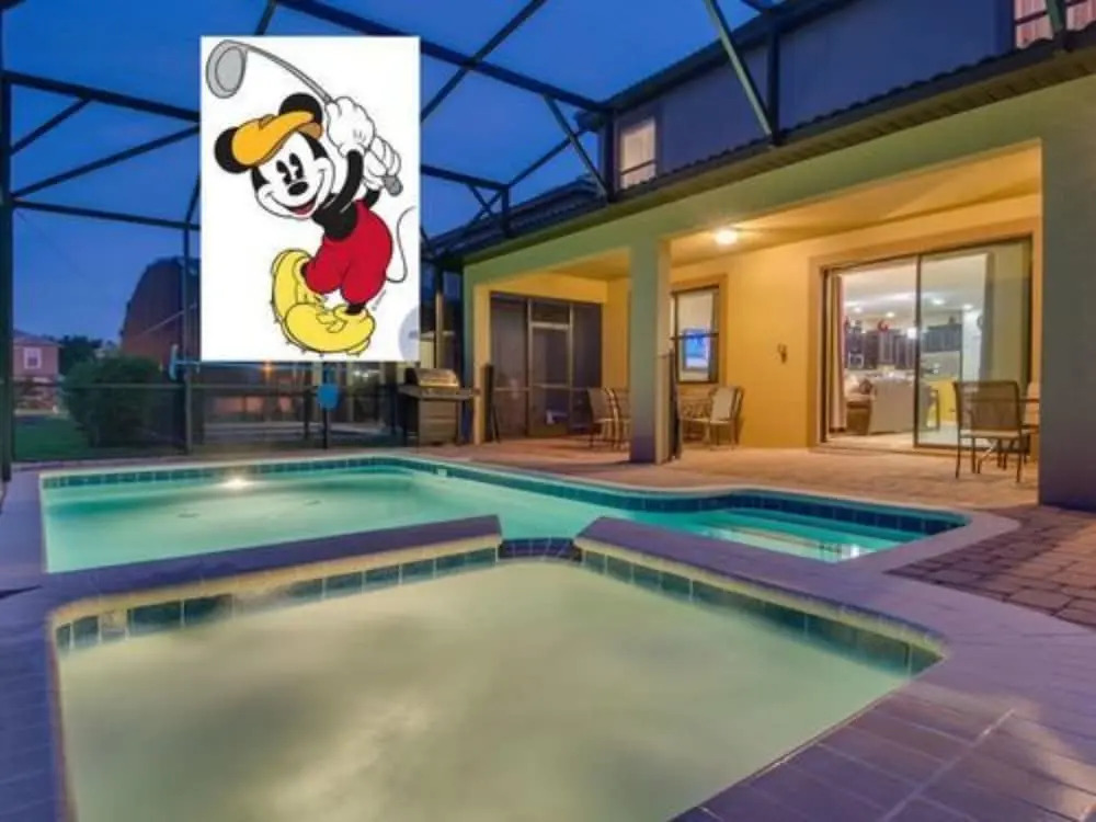 Mickey's Private Pool Villa near Disney