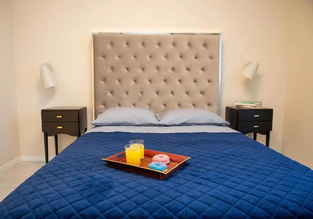 Luxurious Blue&Yellow Apartment in Kaunas Center