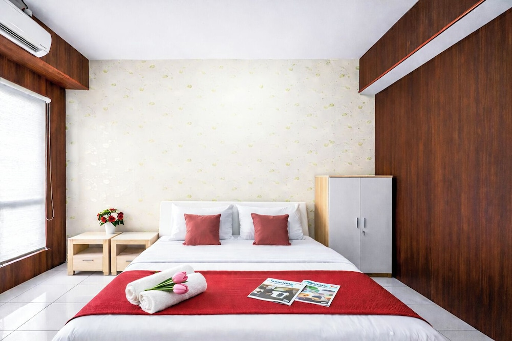 Wood Accents Studio At Tamansari Prospero Sidoarjo Apartment