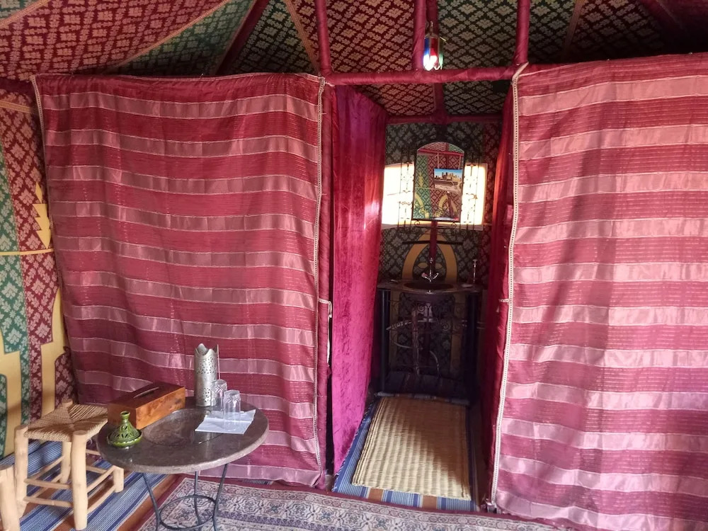 Quiet luxury desert camp