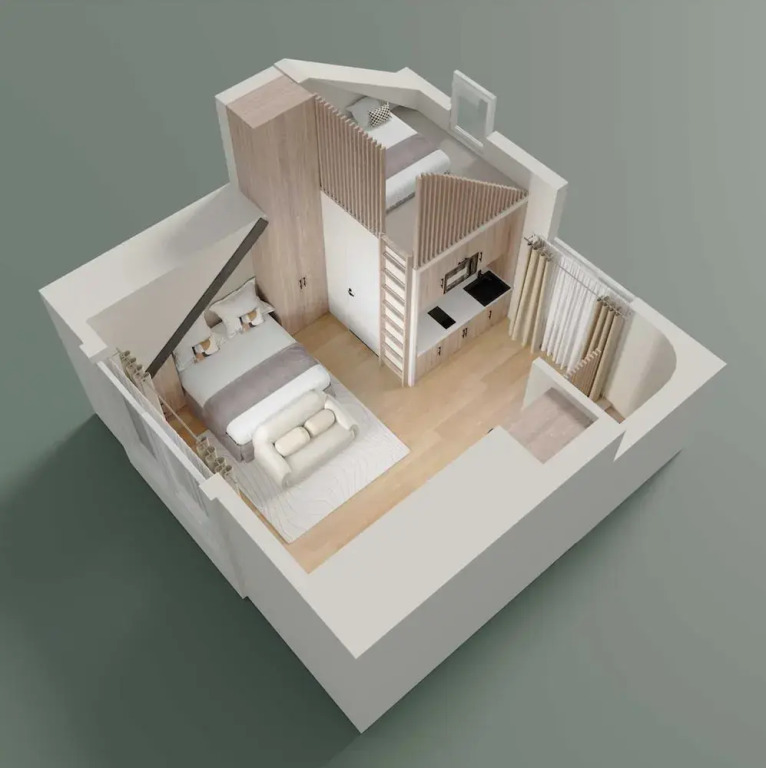 Charming and Intimate Apartment - 2br/3p - Louvre