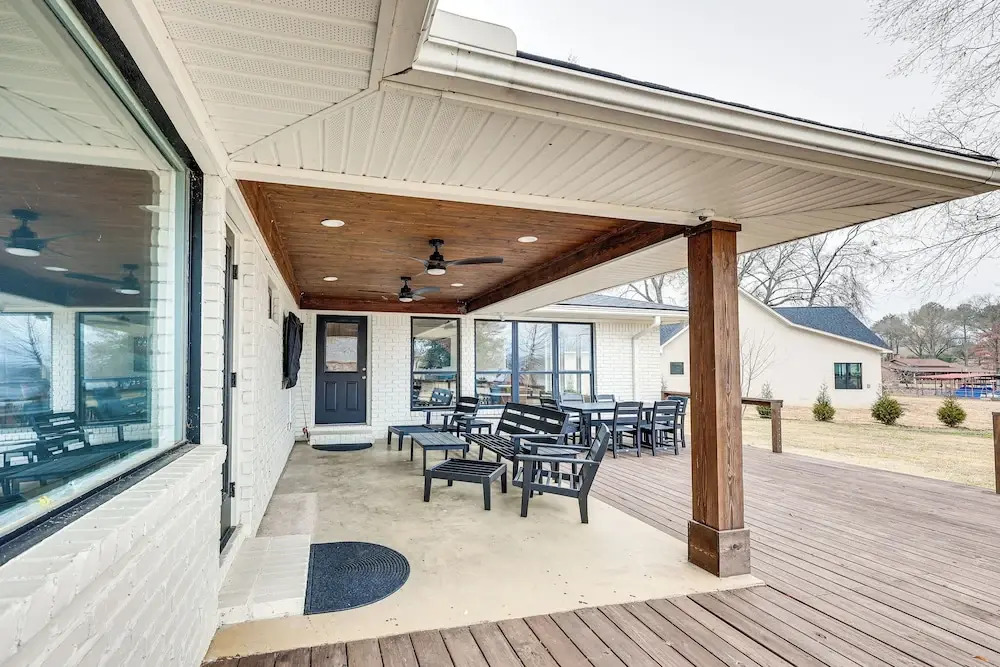 Grand Lakefront Home in Hot Springs w/ Boat Dock!