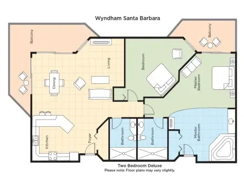 Wyndham Santa Barbara Studio Apartment with Resort Access
