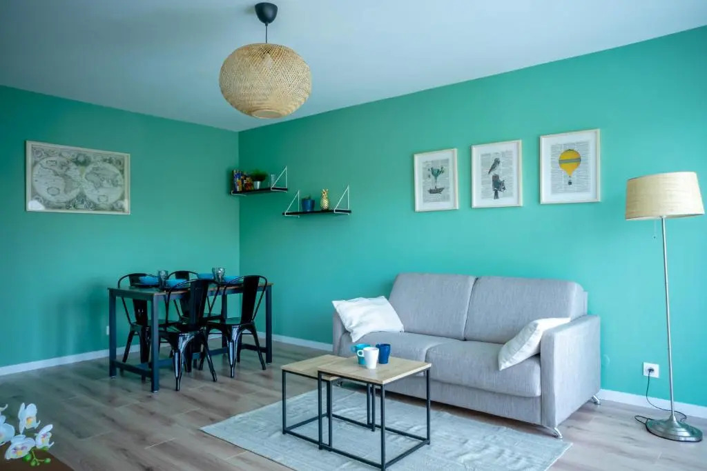 Le Colibri - Appartement T2 de 47 m2 à Metz - jusqu'à 4 personnes