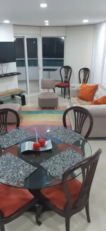 Apartment in Cartagena Ocean Front 2tl3 per day Air Conditioning and Wifi