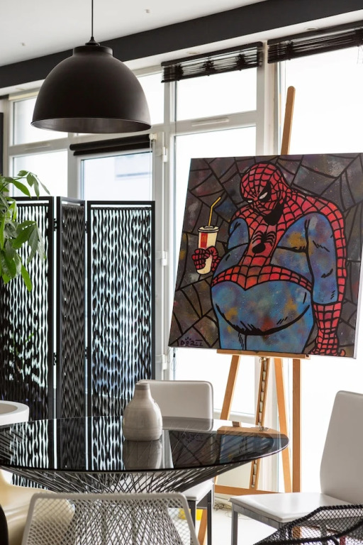 Le 32 - Loft Pop Art - 3 Chambres Avec Parking Privé