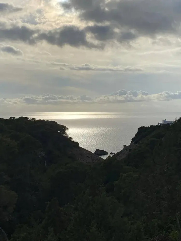 Oceanfront Retreat in Sant Josep de sa Talaia With Shared Pool