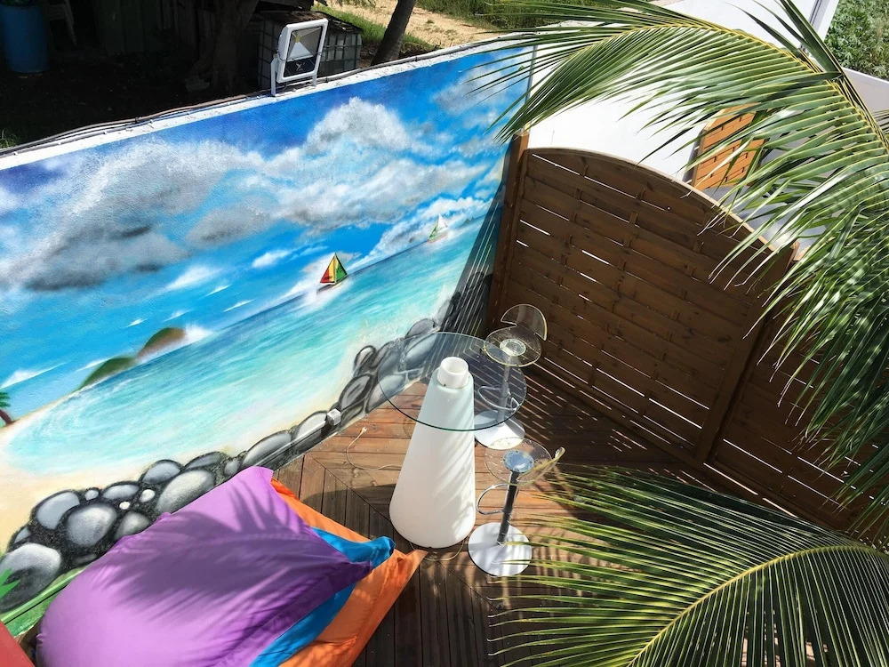 Villa with 2 Bedrooms in Anse-Bertrand, with Private Pool, Furnished Terrace And Wifi - 1 Km From the Beach