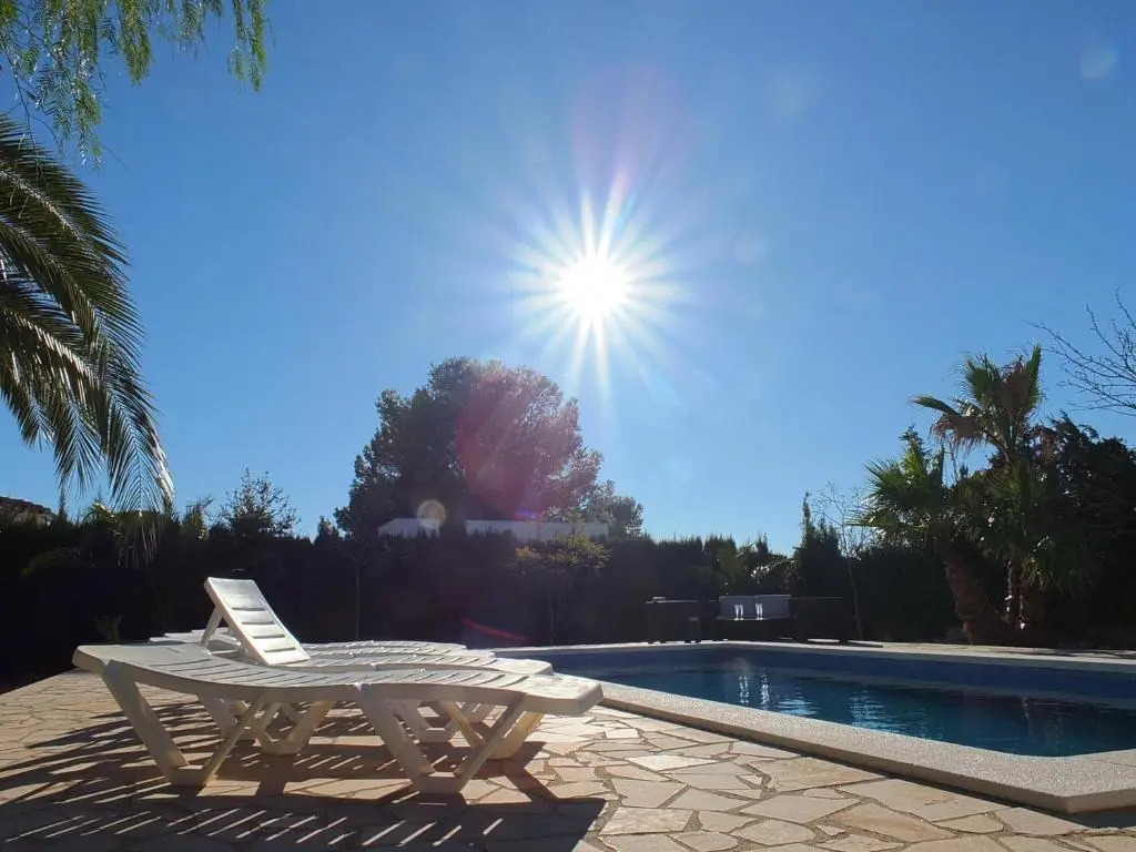 Villa Nerea with air conditioning & private swimming pool only 400m to the beach ideal for families