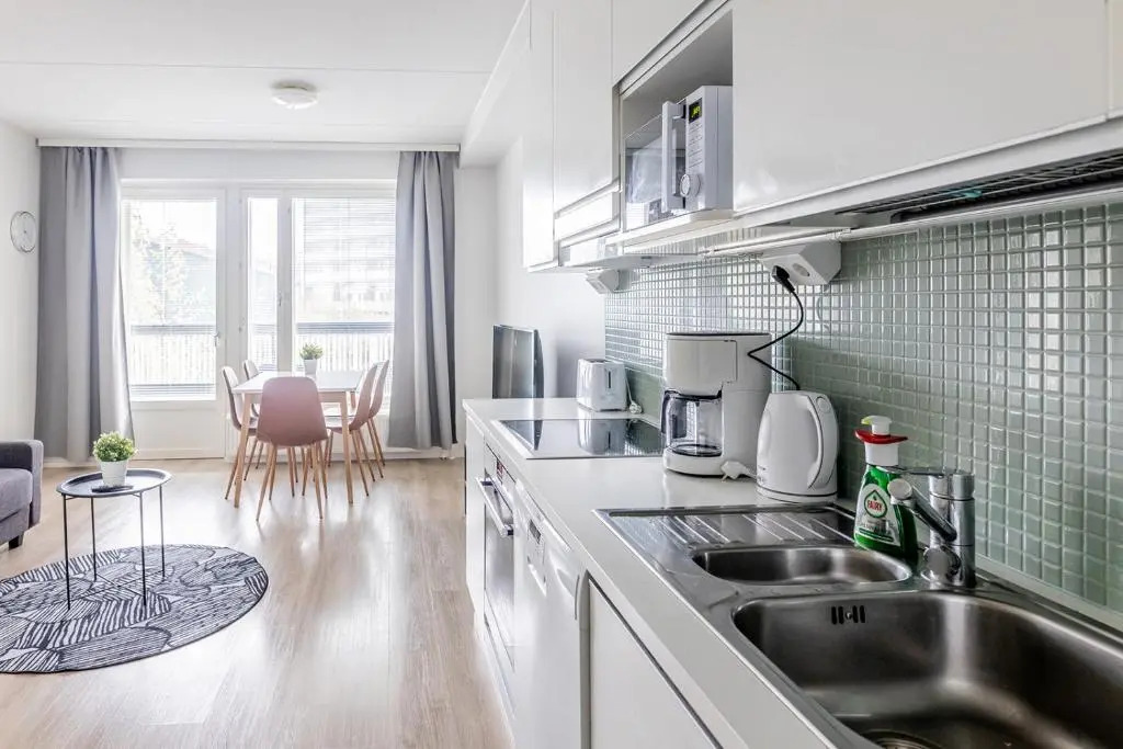 SleepWell Apartments Niittykumpu 12 - Metro, 15 min from Helsinki City