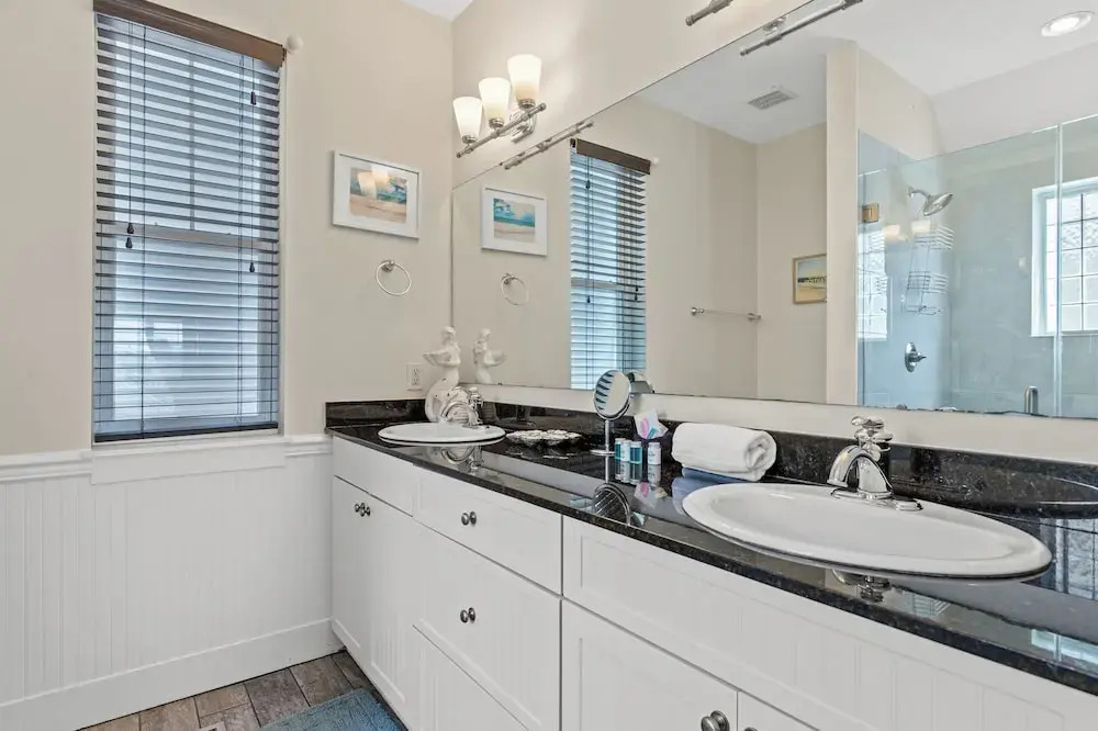 Seafoam Beautiful 3BR Home With Heated Private Pool - 4 Min Walk to Beach!
