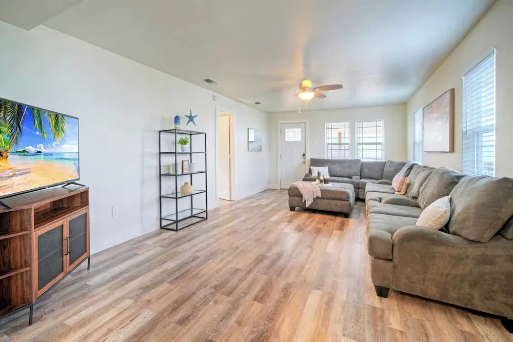 2-unit Home in Golf Cart Zone w/ Patio + Balcony Salty Sunshine: Multi-family Retreat