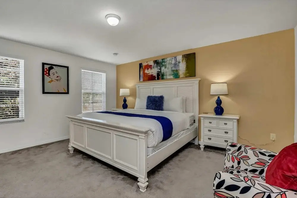 Lake View! Cozy 4BD Home Near Theme Parks With CDC Cleaning Standards #4bv941