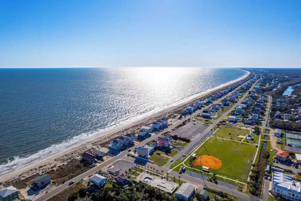 Walk to Beach: Coastal Oak Island Gem w/ Elevator!