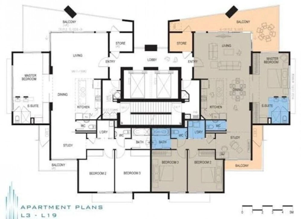 ZEN CROWN TOWERS - 3Bedroom Luxury Pad