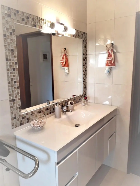 Apartment with 2 Bedrooms in São Marcos, with Wonderful Sea View, Furnished Garden And Wifi - 7 Km From the Beach