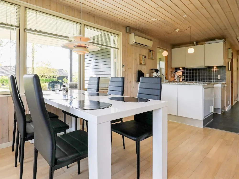 Modern Cabin in Logstor With Fireplace