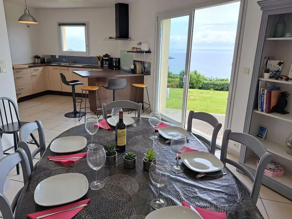 Villa in Crozon with Sea Views & Sandy Beach