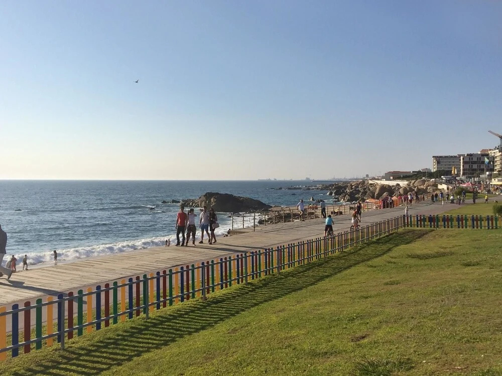 Modern 1-bedroom Apartment Just Outside of Porto With 2 Terraces and V