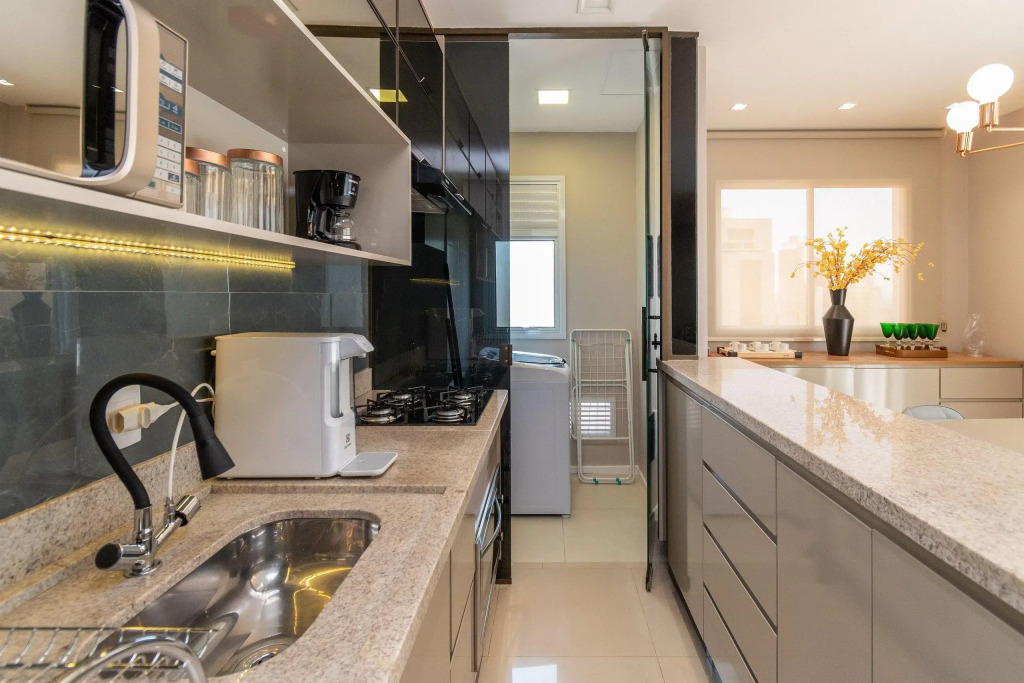 Apartamento 2 quartos decorado no Jardim Goiás - Ed Metropolitan Sidney - MS1405O
