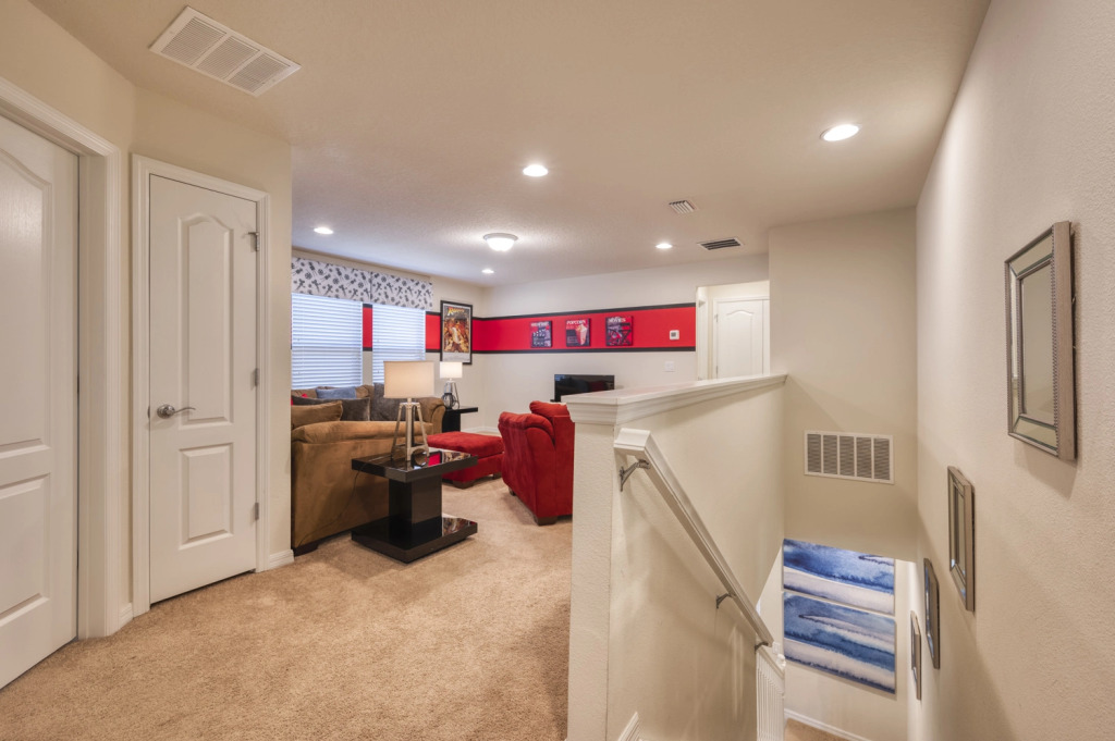 Stunning home with private pool and game room