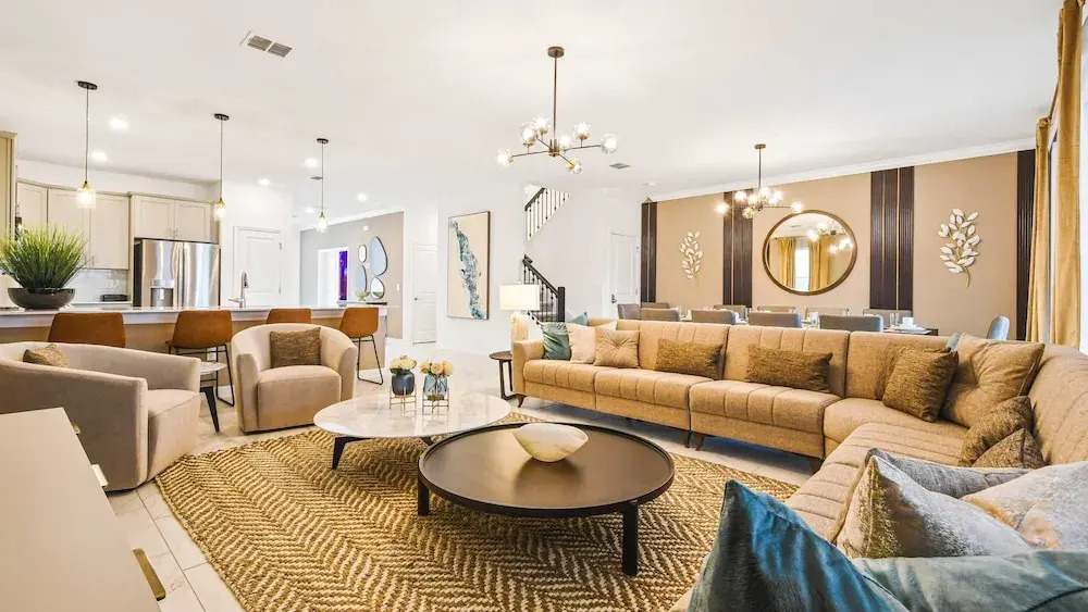 Lakeview 10BR Home Pool/SPA Game Room Disney Theme