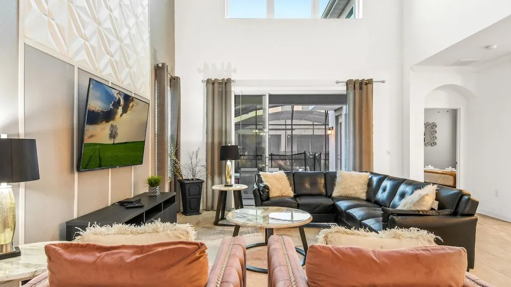 Luxury Family Villa With Pool Spa Near Disney World