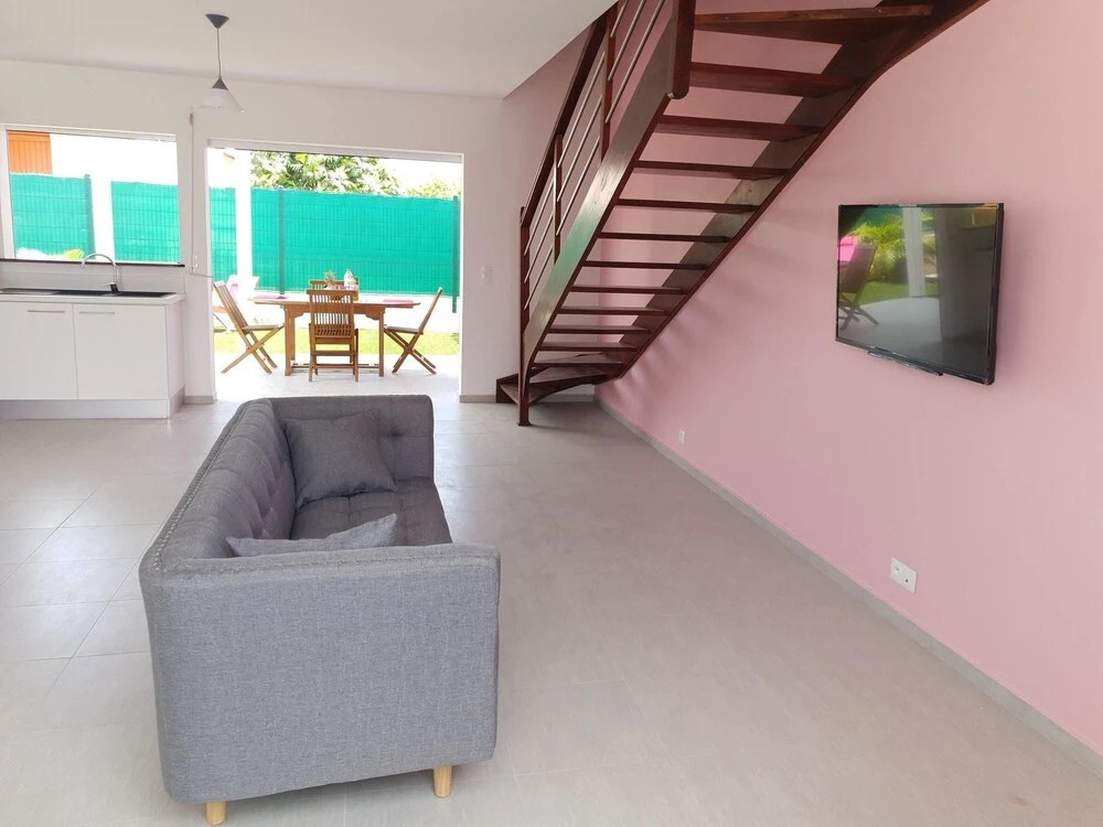 Villa With 3 Bedrooms in Le Moule, With Private Pool, Furnished Terrace and Wifi - 2 km From the Beach
