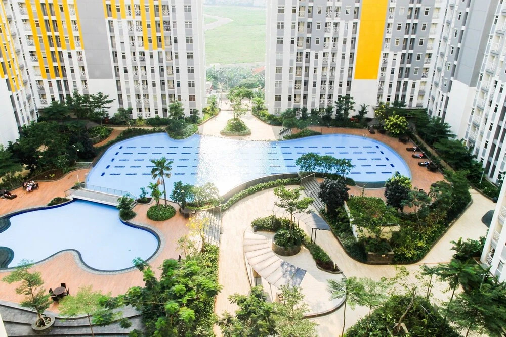Spacious and Nice 2Br at Springlake Summarecon Bekasi Apartment by Travelio