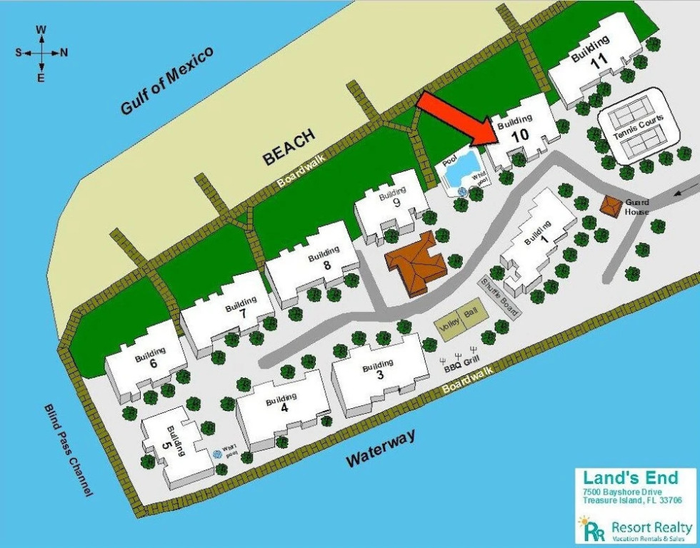 Land's End 404 Building 10 Gorgeous Updates / Beachfront!