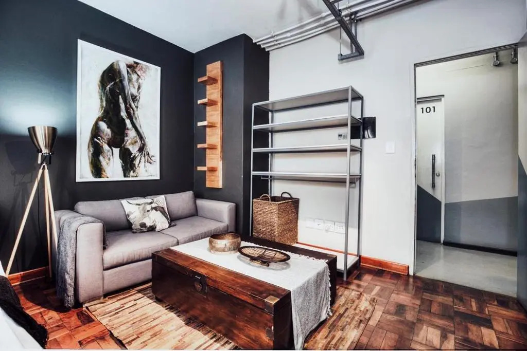 Cozy, Modern Living in Maboneng: Artison Lofts 105