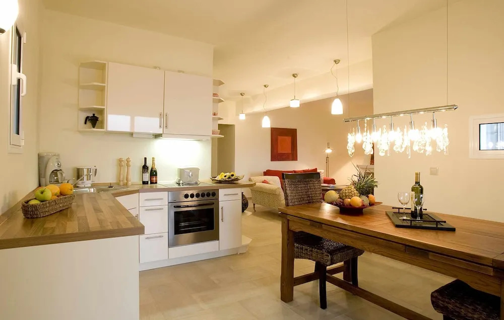 Villa Ares with private pool and a spectacular seaview 150m from the beach